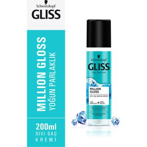 اسپری کرم مو دو فاز گلیس مدل Million Gloss مناسب موهای مات و کدر حجم 200 میل