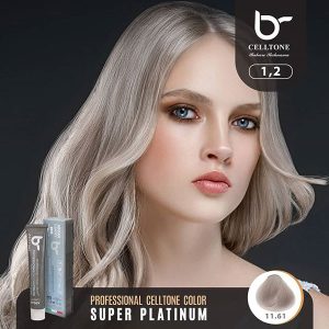 رنگ مو سلتون سری SUPER PLATINUM شماره 11/61 سوپر پلاتینه مرواریدی حجم 100 میل